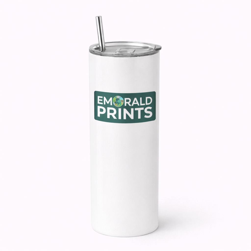 Slim Tumbler with Straw